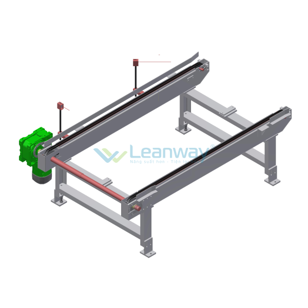 Băng tải xích phẳng