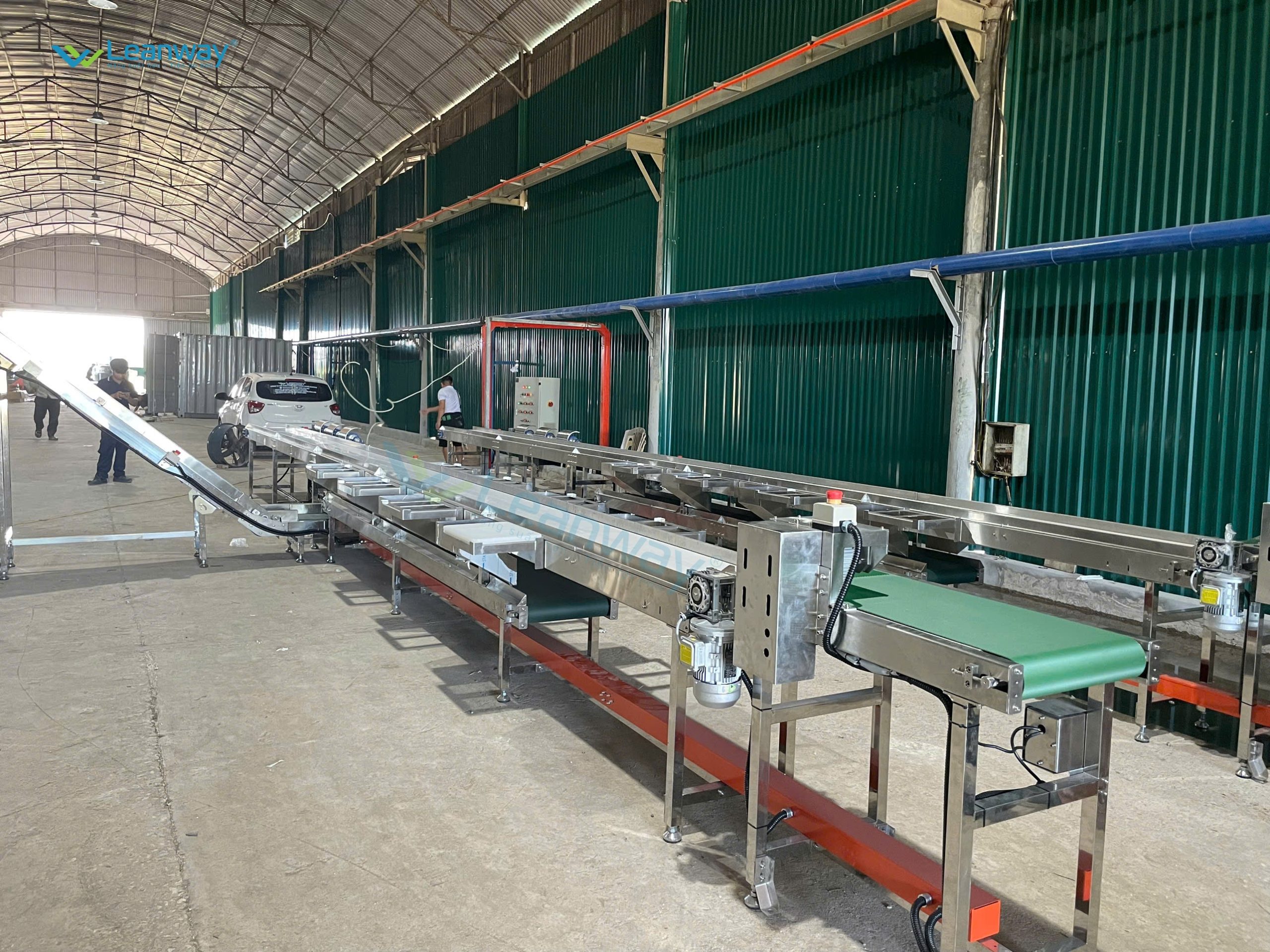 Hệ thống băng tải Leanway sản xuất
